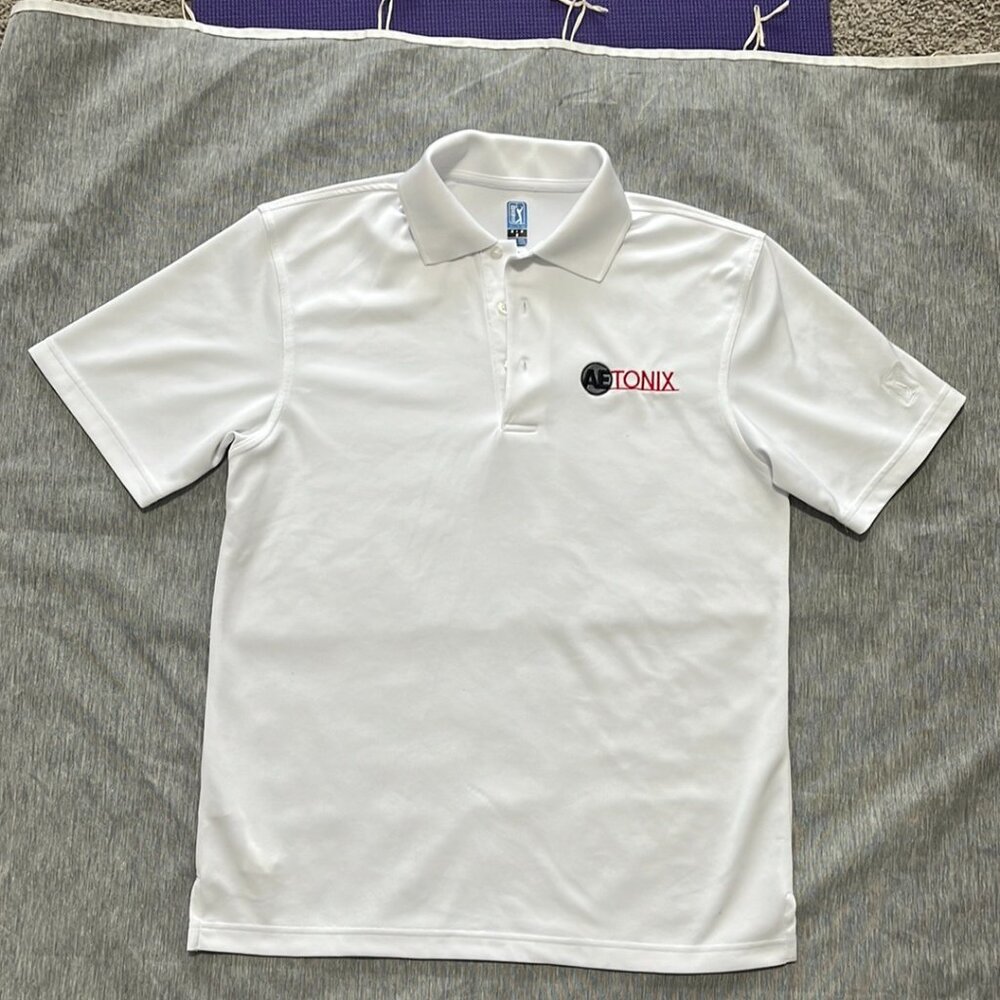 Supper white Golf T Shirt Size M by Perry  Elli All Type Of Sports And Casual